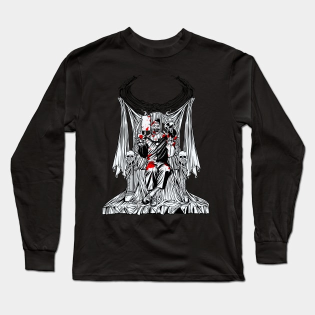 Terrifier Long Sleeve T-Shirt by Mikeywear Apparel